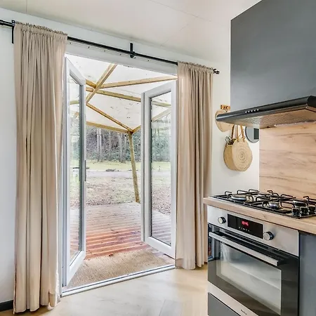 Chalet Cosy 4 Pers Midden In Bos Op De Veluwe *