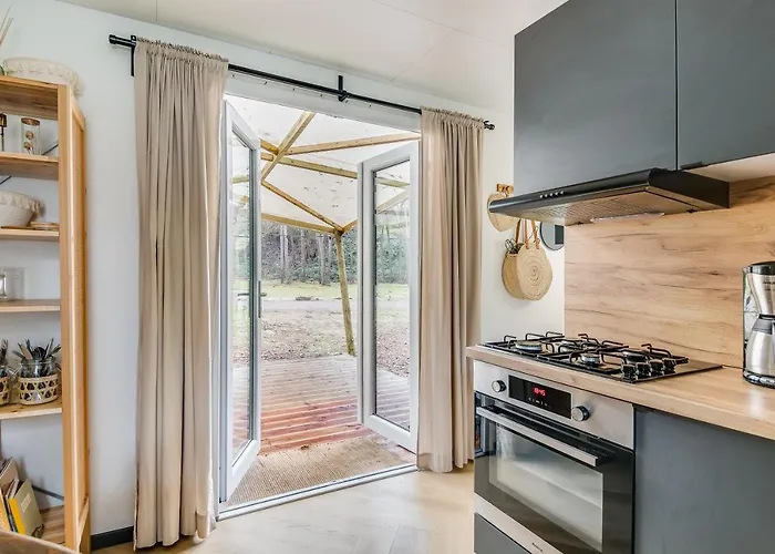 Chalet Cosy 4 Pers Midden In Bos Op De Veluwe *