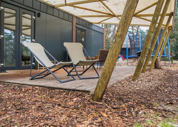 Cosy 4 Pers Midden In Bos Op De Veluwe Chalet Doornspijk