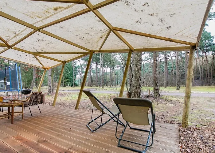 Chalet Cosy 4 Pers Midden In Bos Op De Veluwe *