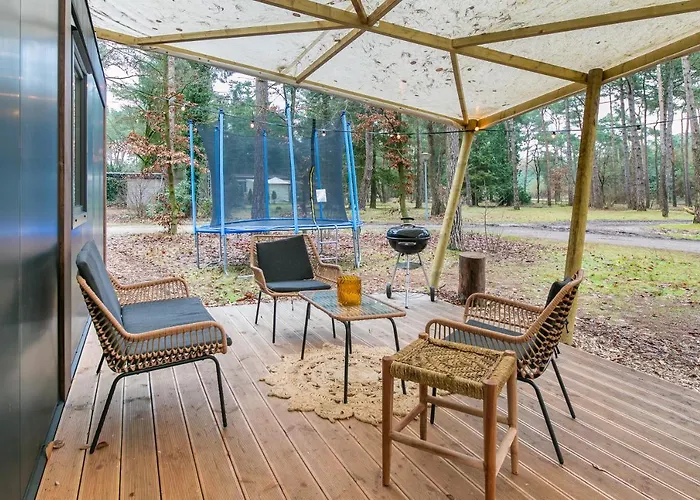 Chalet Cosy 4 Pers Midden In Bos Op De Veluwe